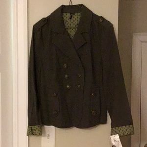 Ambition military style blazer